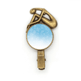 thumbnail image 1 of Flocon de Neige Temps Ciel Bleu Coiffure Broche Vintage Métal, 1 of 3