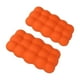 thumbnail image 5 of uds. Cojín para rodilla de coche, algodón con memoria, supersuave, ajuste Universal, instalación de pasta, cojín para codo de pierna, color naranja, 5 of 9