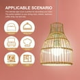 thumbnail image 4 of SEWCHICS Light Shades Ceiling Living Room Handwoven 1Set, 4 of 6