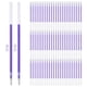 thumbnail image 1 of 100 recambios de tela borrables con calor, bolígrafo de tinta azul que desaparece para coser, acolchar, bordar, confección, marcador textil para marcar patrones con precisión., 1 of 7
