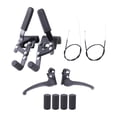 thumbnail image 1 of Freno de silla de ruedas,Reemplazo de frenos de silla de ruedas anti -deslizamiento,Accesorios de arbólogo de silla de ruedas Profesional,Conjunto de freno de mano de silla de ruedas de, 1 of 10