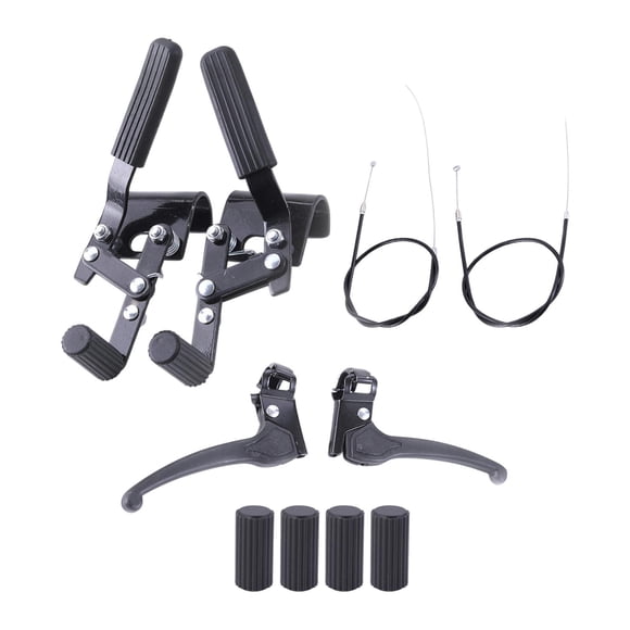 Freno de silla de ruedas,Reemplazo de frenos de silla de ruedas anti -deslizamiento,Accesorios de arbólogo de silla de ruedas Profesional,Conjunto de freno de mano de silla de ruedas de