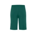 thumbnail image 3 of Mens Casual Shorts Elastic Waist Summer Drawstring Beach Texture Sweat Shorts with Pockets, 3 of 4