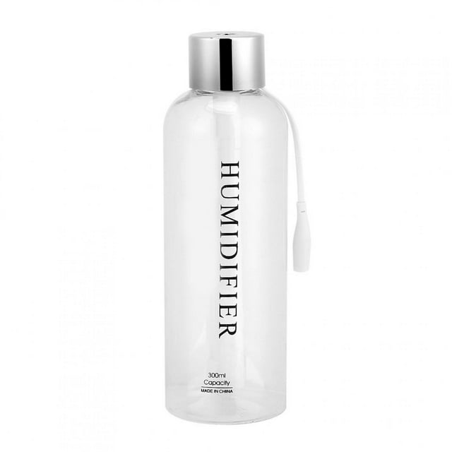 Cool Mist Humidifier USB Water Bottle Humidifier Humidifier, 300ml Mist Maker Bottle, Air Mist Diffuser For Home Car Humidifier Cleaner