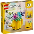 thumbnail image 3 of LEGO Creator 3 in 1 Flowers in Watering Can Building Toy Set - Fun, Creative Activity for Kids, Girls and Boys, Ages 8+ - Building Options for Rain Boots or Birds - Cute Birthday Gift Idea - 31149, 3 of 9