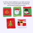 thumbnail image 3 of Cateissary Botella de vino de Navidad, cubierta antipolvo, bebida navideña, polar protector de Navidad, bolsa Universal para botella de vino, Kits de decoración para fiestas Muñeco de nieve, 3 of 6