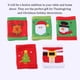 thumbnail image 4 of Bewildely Cubierta antipolvo para botella de vino de Navidad, decoración navideña para bebidas, bolsa protectora elástica para botella de Kits de decoración para fiestas Ciervo, 4 of 6