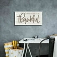 thumbnail image 4 of Epic Graffiti 'So Many Reasons To Be Thankful' by Susie Boyer, Giclee Canvas Wall Art, 24"x12", 4 of 8