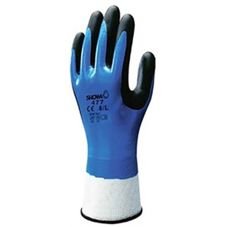 477L-08.Rt Insul. Dbl. Nit. Foam Grip Gloveknit, Showa Best Glove, EACH, PR,