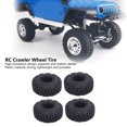 thumbnail image 3 of Neumático De Rueda RC, Neumático De Coche RC Con Buje Uso Duradero Agarre Mejorado Ligero Para Axial SCX24 1/24, 3 of 7