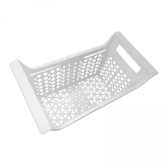 deevoka 2xFreezer Storage Basket Organizer Bin Expandable for Apartment Farmhouse Home