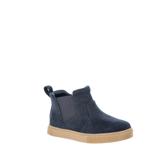 Wonder Nation Baby and Toddler Boys’ Microsuede Sneaker Boots