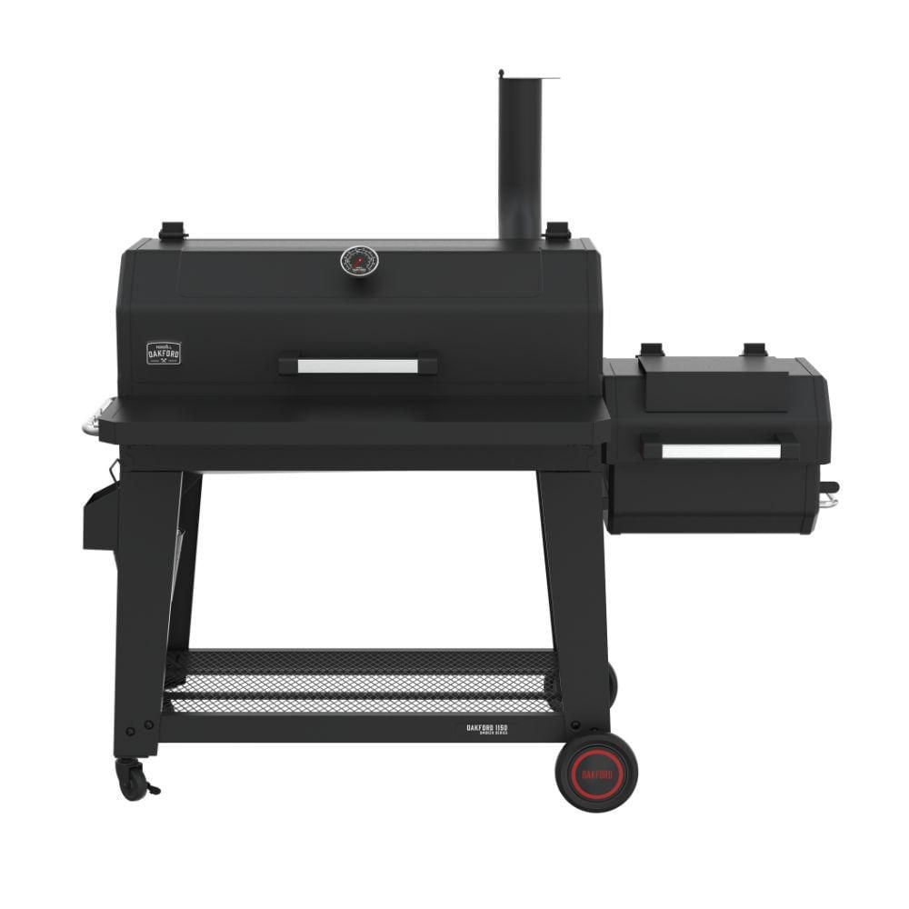 Oakford 1150 Reverse Flow Offset Smoker Charcoal Grill