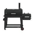 thumbnail image 1 of Oakford 1150 Reverse Flow Offset Smoker Charcoal Grill, 1 of 8