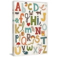 thumbnail image 2 of Marmont Hill Alphabet Soup Canvas Wall Art, 2 of 7
