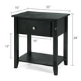 thumbnail image 3 of Costway Nightstand Beside Table Chest Sofa Table End Table Accent Table Black, 3 of 11