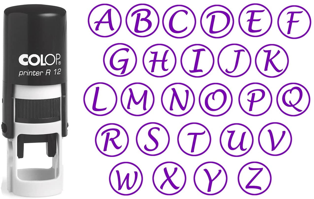 US Toy Alphabet Stamps Self Inking Novelty