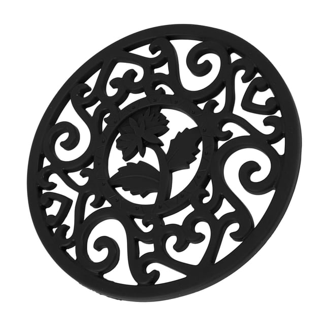 Posavasos de Silicona para Taza de té Almohadilla de Textura Tallada con Aislamiento Térmico Salvamanteles Estables para Ollas Calientes Suministros de Cocina Decoraciones ANGGREK Otros