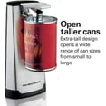 thumbnail image 3 of Hamilton Beach 76700 Tall Metal Can Opener, Brushed Stainless Steel, Each, 3 of 4