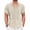 Khaki -AQ20, variant on Dwellite Mens Linen Shirts Short Sleeve Button Down Shirts Casual Lightweight Summer Beach Solid Tops Light Blue XL