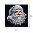 thumbnail image 3 of Christmas Santa Claus Diamond Painting Kit, 5D Diy Rhinestone Mosaic Art for Adults, Festive Holiday Wall Decor Craft Set 1 Pack, 3 of 4