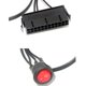 thumbnail image 4 of 4 Uds. Cable de 50cm Cable de cobre y estaño 24 pines hembra Atx Psu Pc fuente de alimentación probador de arranque Jumpe, 4 of 5