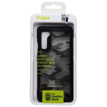 Ringke Fusion X Series Case for OnePlus Nord - Black Camo