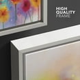 thumbnail image 4 of wall26 Framed Canvas Wall Art - Watercolor Style Various Colord Flowers - Giclee Print Gallery Wrap Modern Home Art Ready to Hang - 16"x24" White, 4 of 5