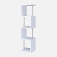 thumbnail image 2 of Linen Chest Phoebe White Bookcase, 2 of 8