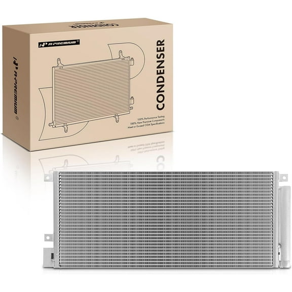 A-Premium Air Conditioning A/C Condenser Compatible with Buick Encore 2013-2014 & Chevrolet Trax 2015-2016, 1.4L 1.8L, Replace# 4252, 95026328