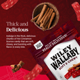 thumbnail image 6 of Wiley Wallaby Hot Cinnamon Licorice Bundle Includes Classic Gourmet Australian Liquorice Soft & Chewy Candy Twists (Pack of 2) & Reusable Snack Bag by The Mulberry Shop, 6 of 8