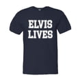 thumbnail image 1 of PleaseMeTees™ Mens Elvis Lives Presley Is Alive HQ Tee, 1 of 1