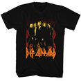 thumbnail image 1 of Def Leppard Onfire T-Shirt Noir pour Adulte, 1 of 2