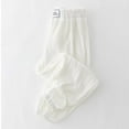 thumbnail image 7 of CYRBOKO Boys Athletic Pants, Elastic Waist Mosquito-proof Thin Summer Jogger Pants White Size 5-6 T, 7 of 7