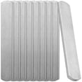 thumbnail image 3 of FELTECHELECTR 12 Pcs Rucking Plate Electroplated Steel Silver for Experienced Runners Workout, 3 of 8