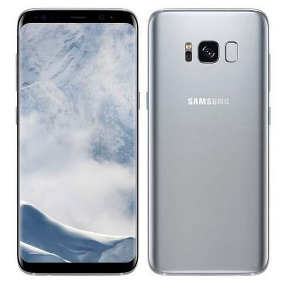 SAMSUNG Galaxy S8 G950U 64GB Arctic Silver Fully Unlocked Smartphone (Used Grade A)
