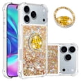 thumbnail image 1 of GANGXUN Funda Glitter Líquida para iPhone 17 Pro Max con Anillo Brillante, TPU Antichoques y Esquinas Reforzadas, Soporte, 1 of 6