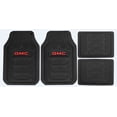 thumbnail image 2 of Plasticolor Tapis de Sol 001665R01 WeatherPro; Logo Rouge GMC avec Canaux Sculptés; Noir; Caoutchouc; 4 Pcs, 2 of 4