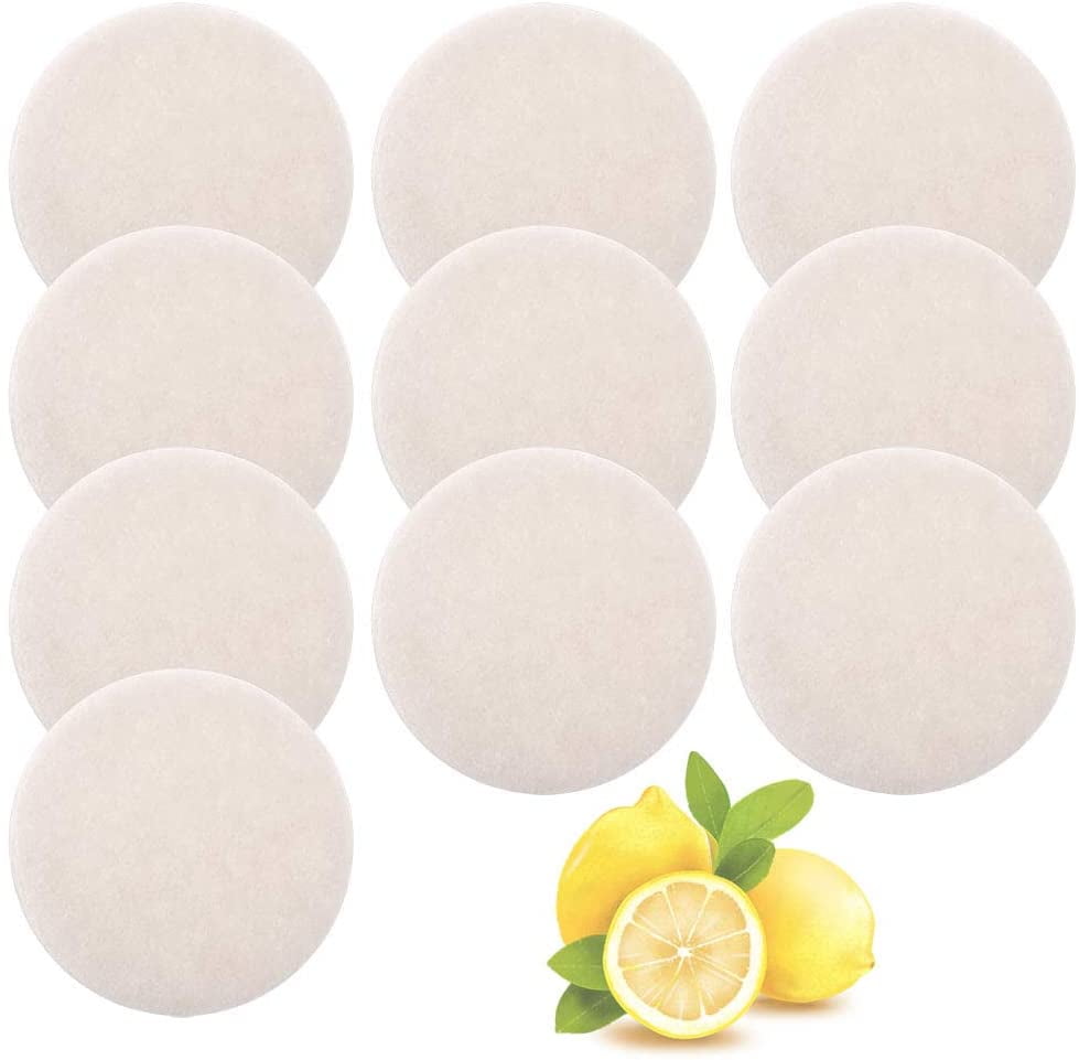 KEEPOW 10 Pcs Spring Breeze Steam Mop Fragrance Discs for Bissell Powerfresh Steam 1940  Fresh Lemon Scented Discs