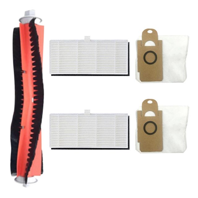 5 uds para Xiaomi Lydsto R1 cepillo de rodillo principal filtro de bolsa de polvo