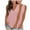 Pink, variant on 2Pack Sleeveless Tops for Women Tunic Shirt Tank Tops Casual Solid V-Neck Flowing Sleeveless Loose Blouses Summer Basic Tank T Shirts