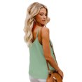 thumbnail image 4 of Women's Spaghetti Strap Buttoned Tank Top, 4 of 9