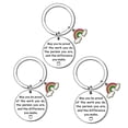 thumbnail image 1 of Llavero de agradecimiento. Regalos de agradecimiento para mujeres y hombres. Regalos para colegas, enfermeras, maestros, mentores, entrenadores, voluntarios y empleados (3 unidades, varios colores)., 1 of 5