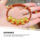 thumbnail image 2 of KAKOWELY juego de dijes de dragón del zodiaco DIY, collar, pulsera de cuerda roja, dijes de dragón con agujero, dijes de joyería, 2 of 4