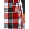 thumbnail image 7 of CUPSHE Women's Plaid V-Neck Mini Pinafore Dress, Sizes XS-XL, 7 of 7