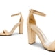 thumbnail image 4 of Sandalia DREAM PAIRS con Tacón Alto Grueso Nude Talle 10, 4 of 8