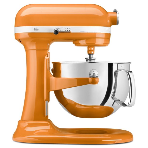 Refurbished Pro 600 Series 6Qt. Stand Mixer Tangerine KitchenAid