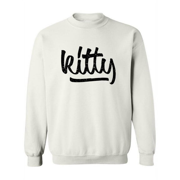 Kitty. Sweatshirt Women -Image by Shutterstock, Female Large