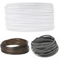 thumbnail image 3 of 120ft Plastic Rattan Repair Kit Flat Wicker for DIY Patio Furniture Restoration in Gray, 3 of 4