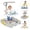 Gray, variant on SIMANLI Baby Walkers with Removable Toy Tray & Musical Activity Station, Foldable Baby Walkers for Boys Girls Babies 6-36 Months, Green